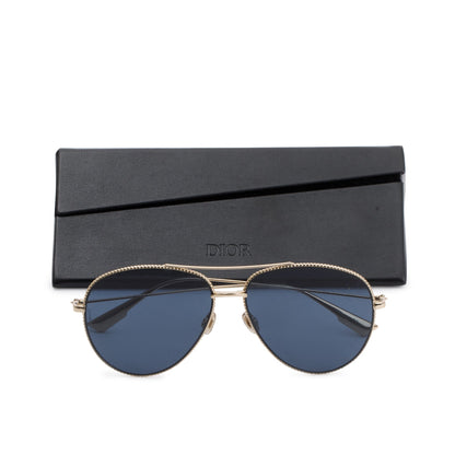 Christian Dior Society 3 J5GKU Aviator Sunglasses
