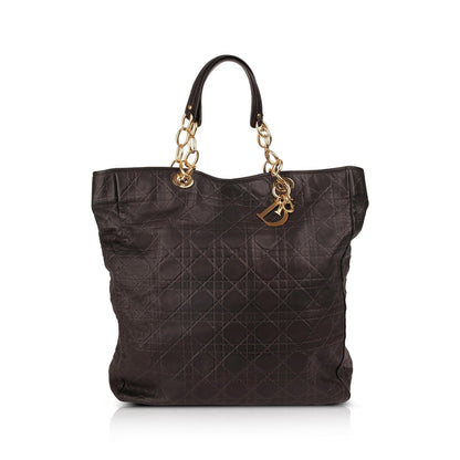 Christian Dior Soft Lady Dior Shopping Tote Bag