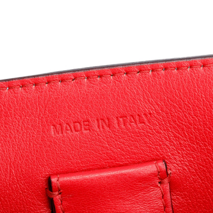 Christian Dior Tricolor Calfskin Leather Medium Diorissimo Tote