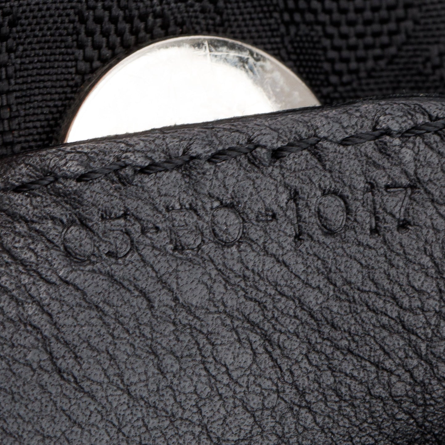 Christian Dior Vintage Black Diorissimo Nylon Bow Charm Bucket Bag