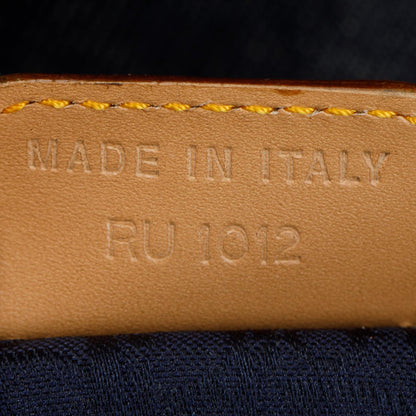 Christian Dior Vintage Blue Denim Saddle Bag