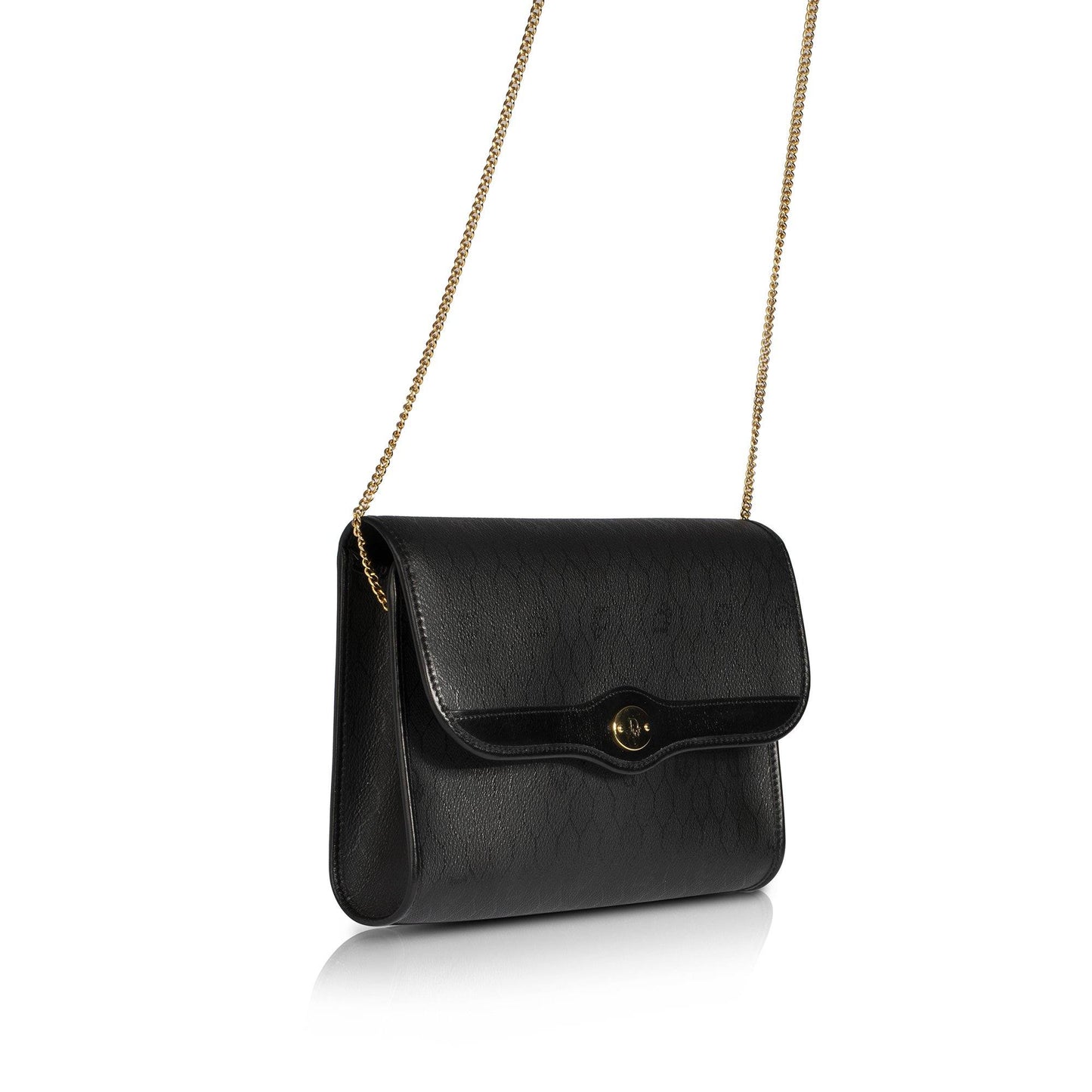 Christian Dior Vintage Clutch Bag with Chain