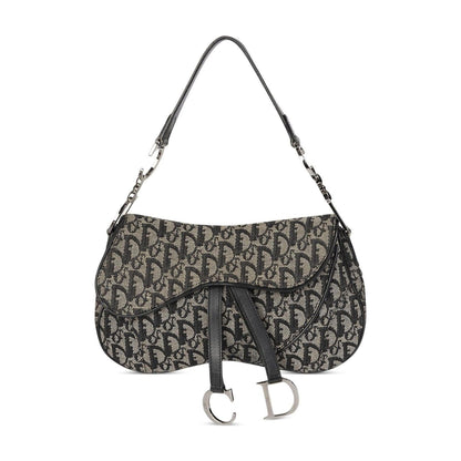Christian Dior Vintage Diorissimo Double Saddle Bag