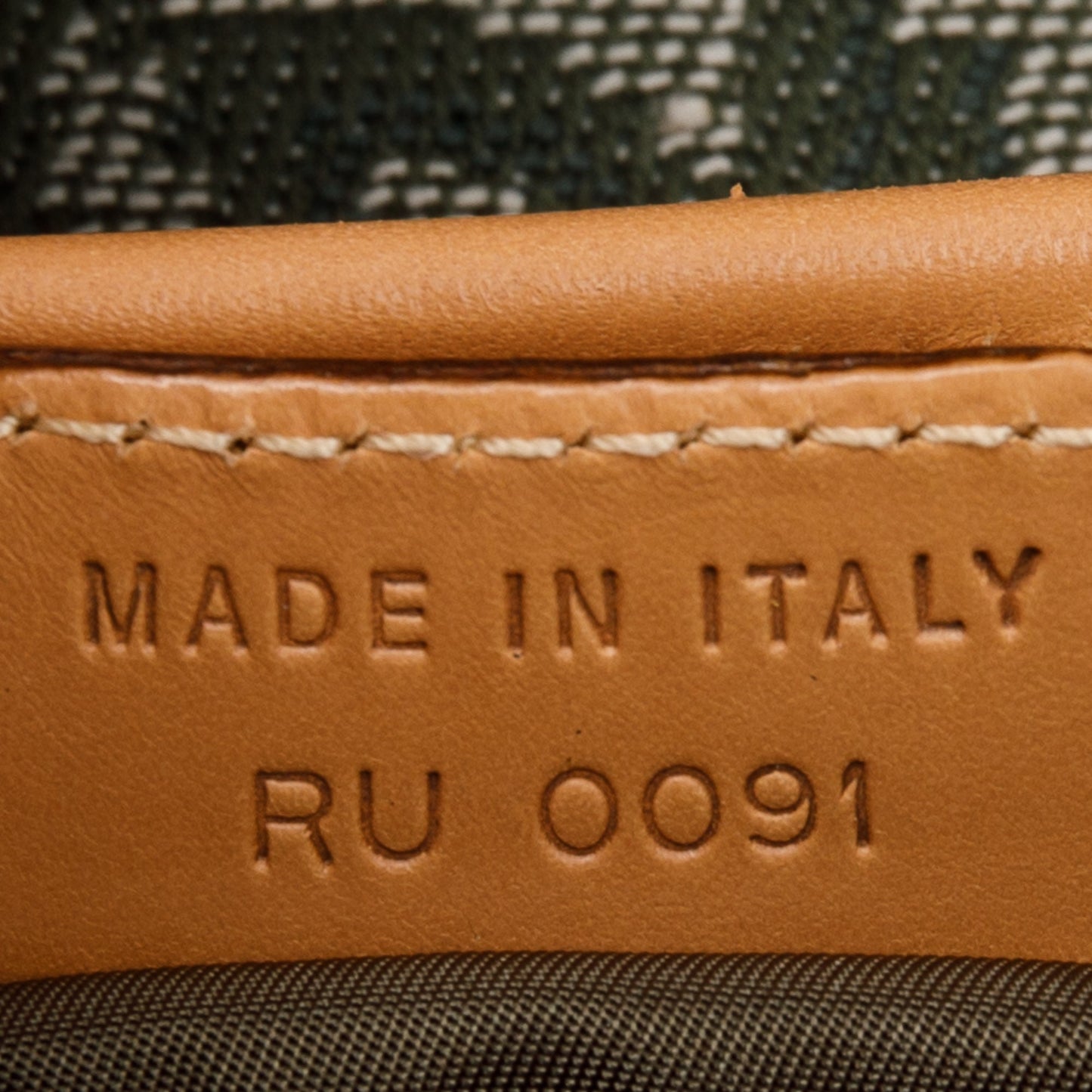 Christian Dior Vintage Diorissimo Saddle Bag