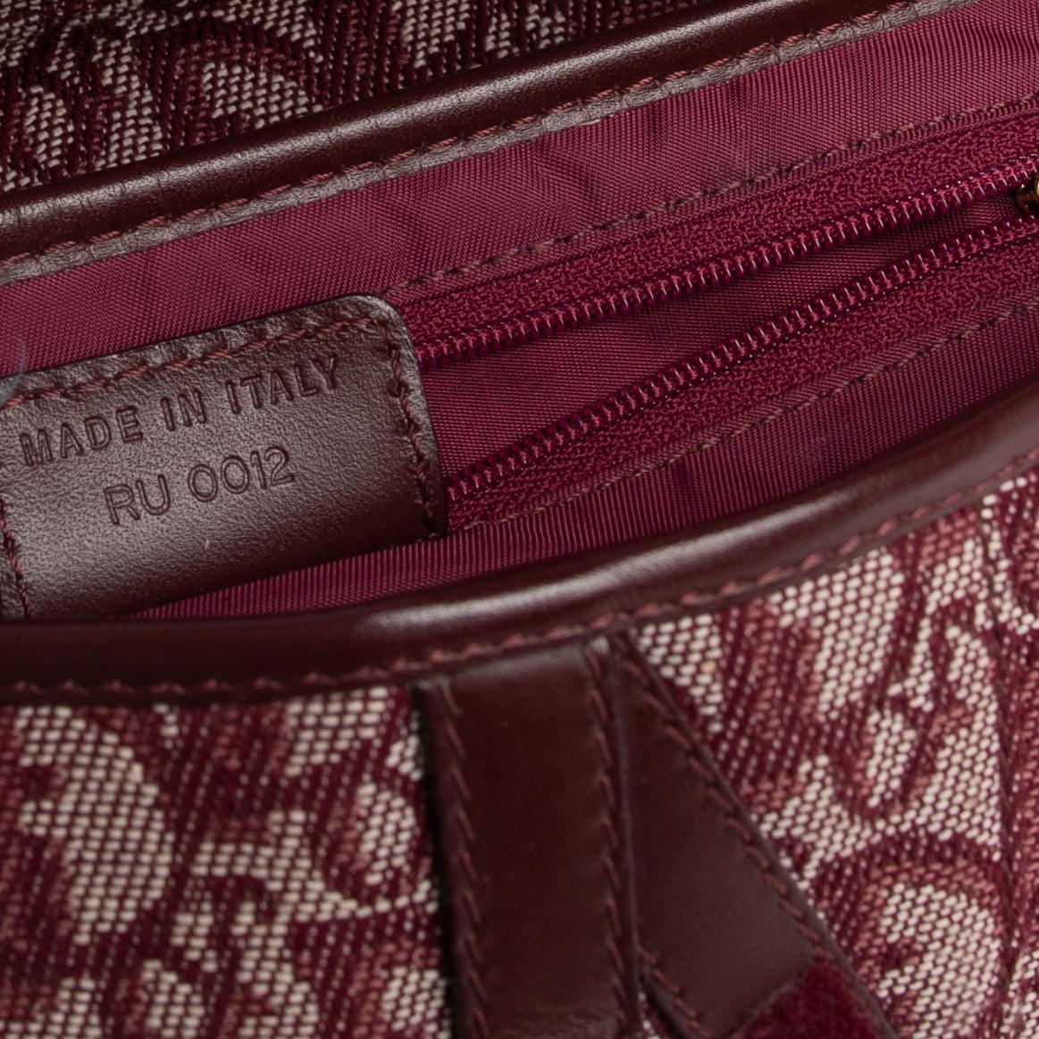 Christian Dior Vintage Diorissimo Saddle Bag