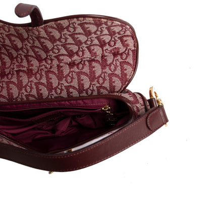 Christian Dior Vintage Diorissimo Saddle Bag