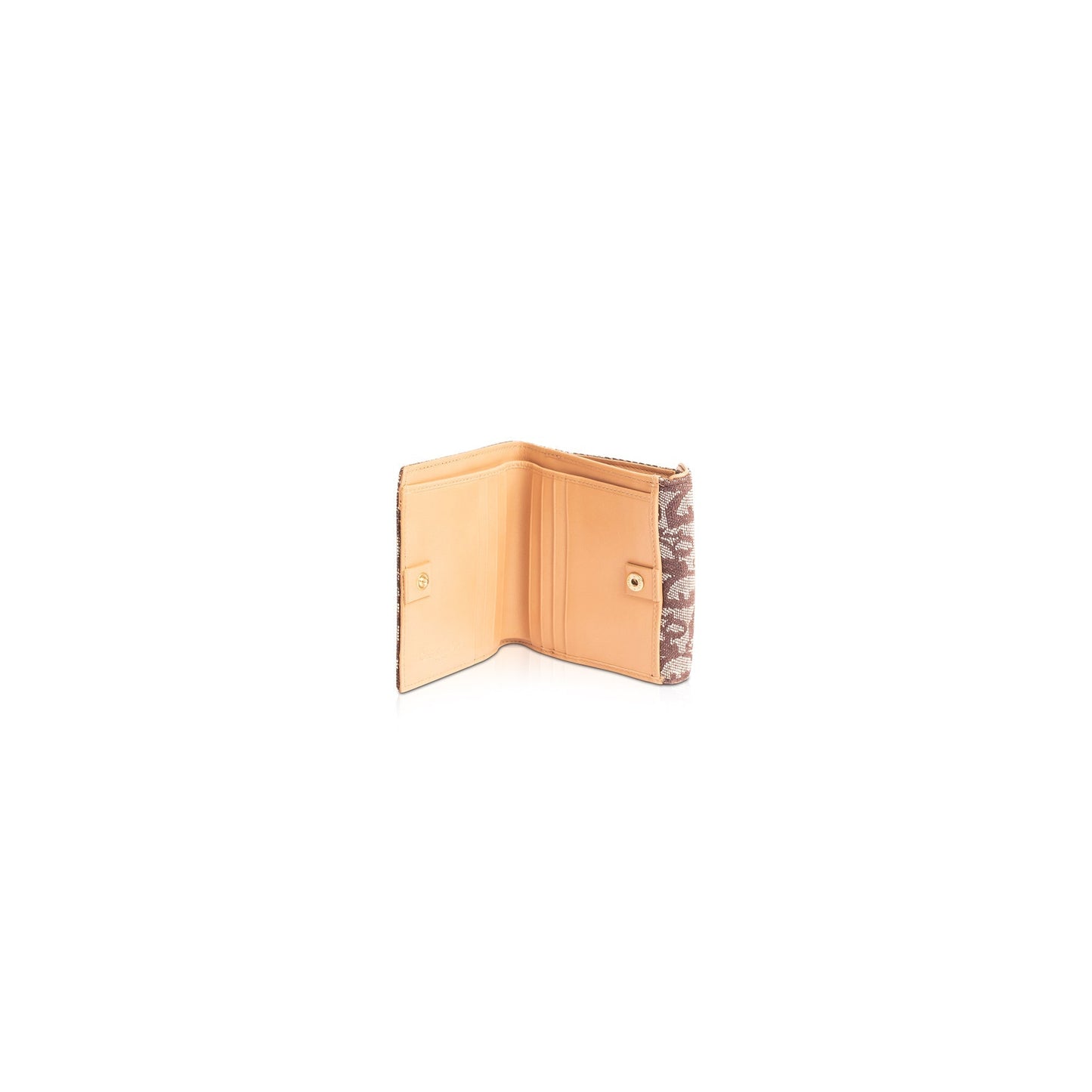 Christian Dior Vintage Diorissimo Saddle Compact Wallet