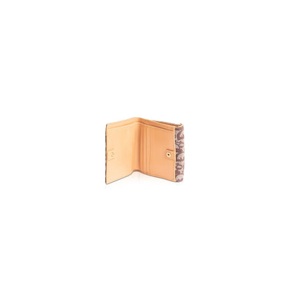 Christian Dior Vintage Diorissimo Saddle Compact Wallet