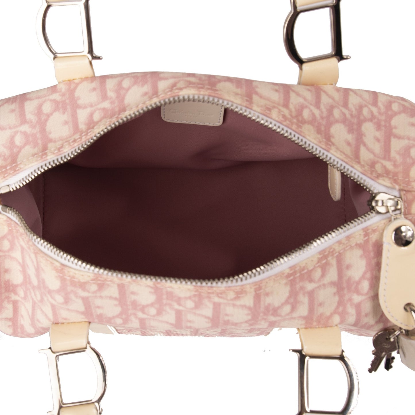 Christian Dior Vintage Girly Trotter Boston Bag