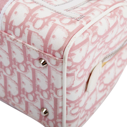 Christian Dior Vintage Girly Trotter Floral Boston Bag