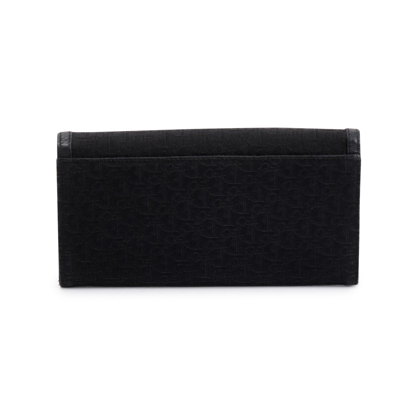 Christian Dior Vintage Monogram Canvas Continental Flap Wallet