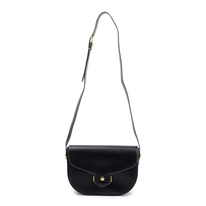 Christian Dior Vintage Navy Calfskin Leather Crossbody Bag