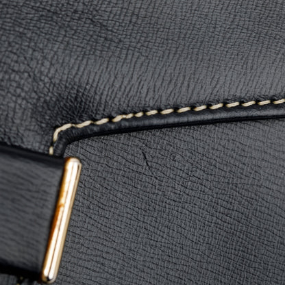 Christian Dior Vintage Navy Calfskin Leather Crossbody Bag
