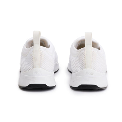 Christian Dior White Knit B25 Low Sneakers, Size 41