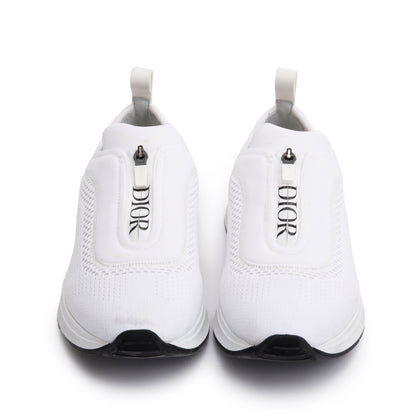 Christian Dior White Knit B25 Low Sneakers, Size 41