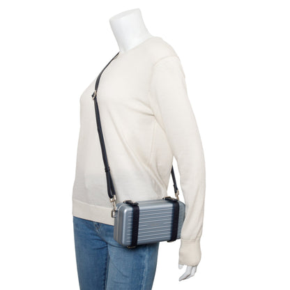 Christian Dior x Rimowa Silver Aluminum Personal Utility Case