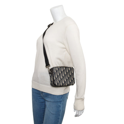 Christion Dior 2024 Oblique Jacquard Zipped Pouch