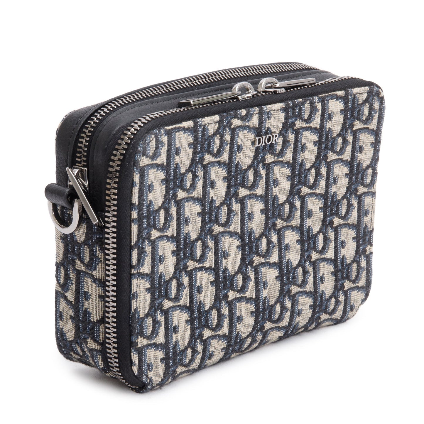 Christion Dior 2024 Oblique Jacquard Zipped Pouch