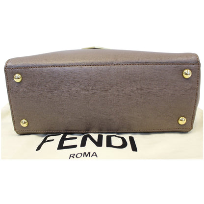 FENDI Roma Petite 2 Jours Leather Shoulder Handbag - 15% OFF