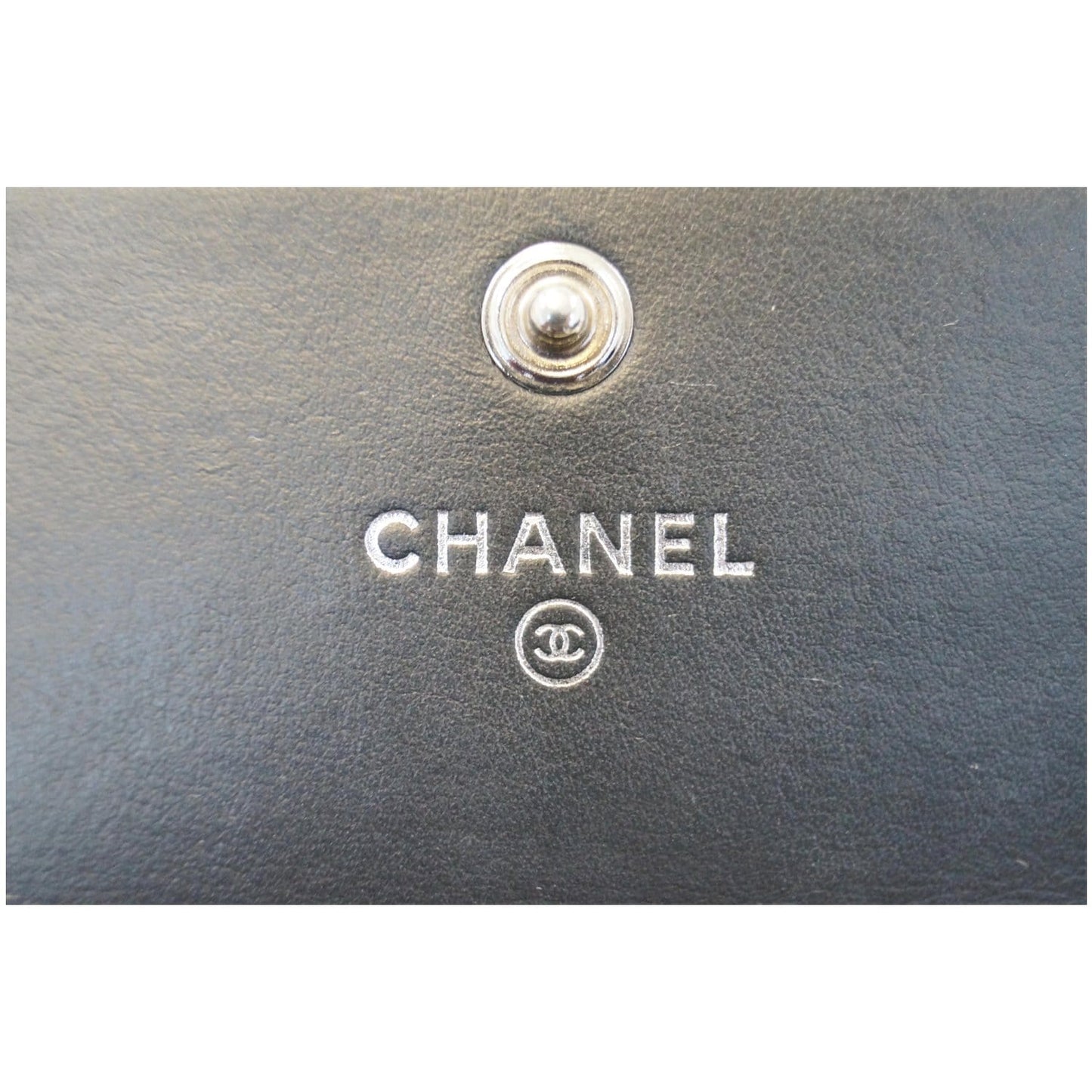 CHANEL Boy Large Flap Lambskin Leather Wallet Black - 15% OFF