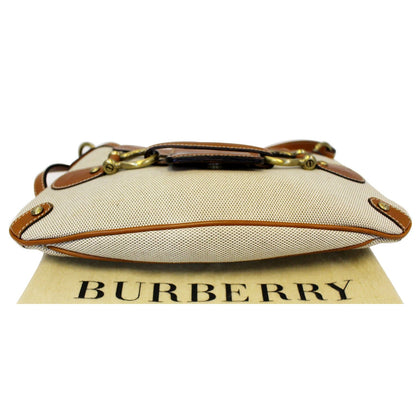 BURBERRY Old Flap Shoulder Bag Brown