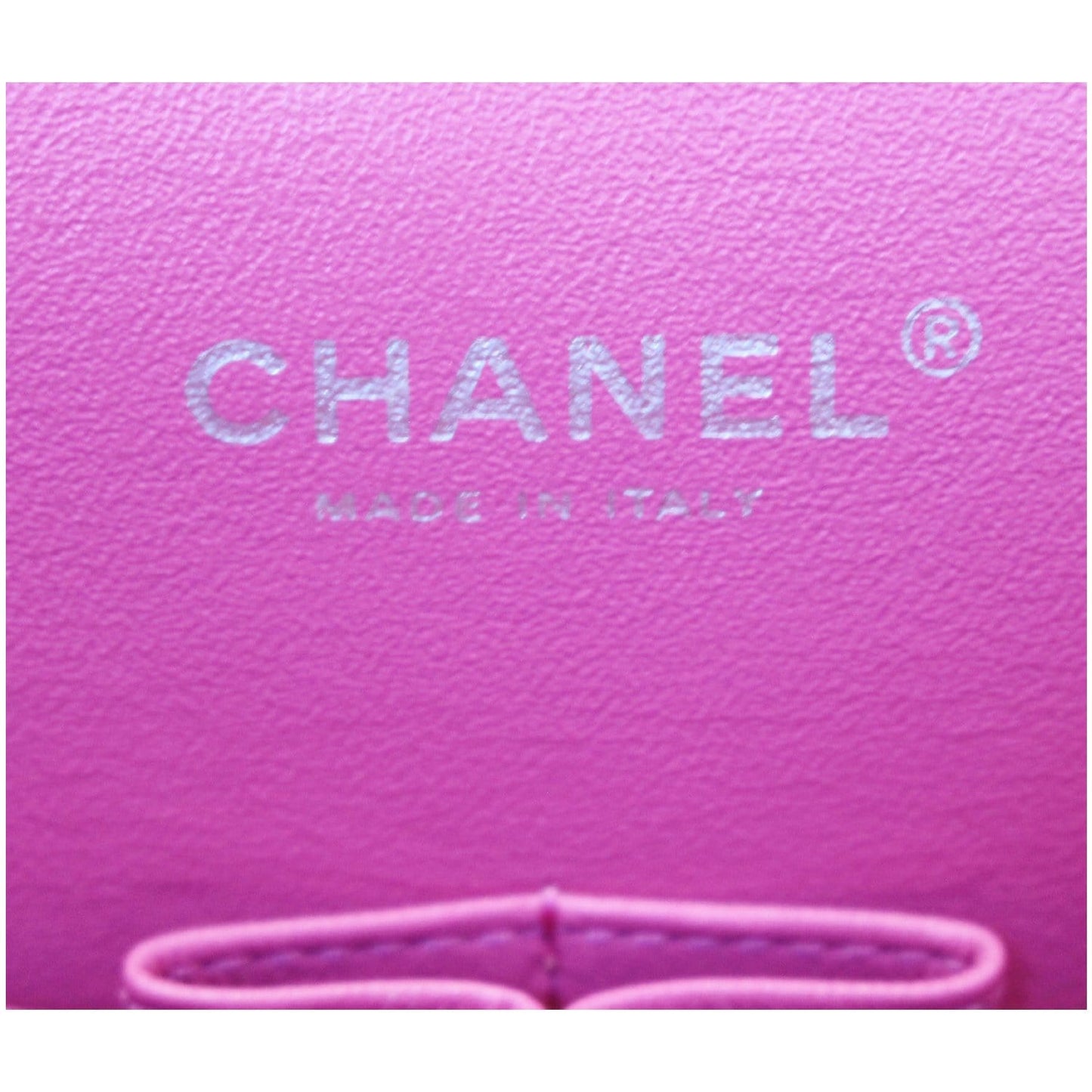 CHANEL Maxi Double Flap Caviar Leather Shoulder Bag Pink