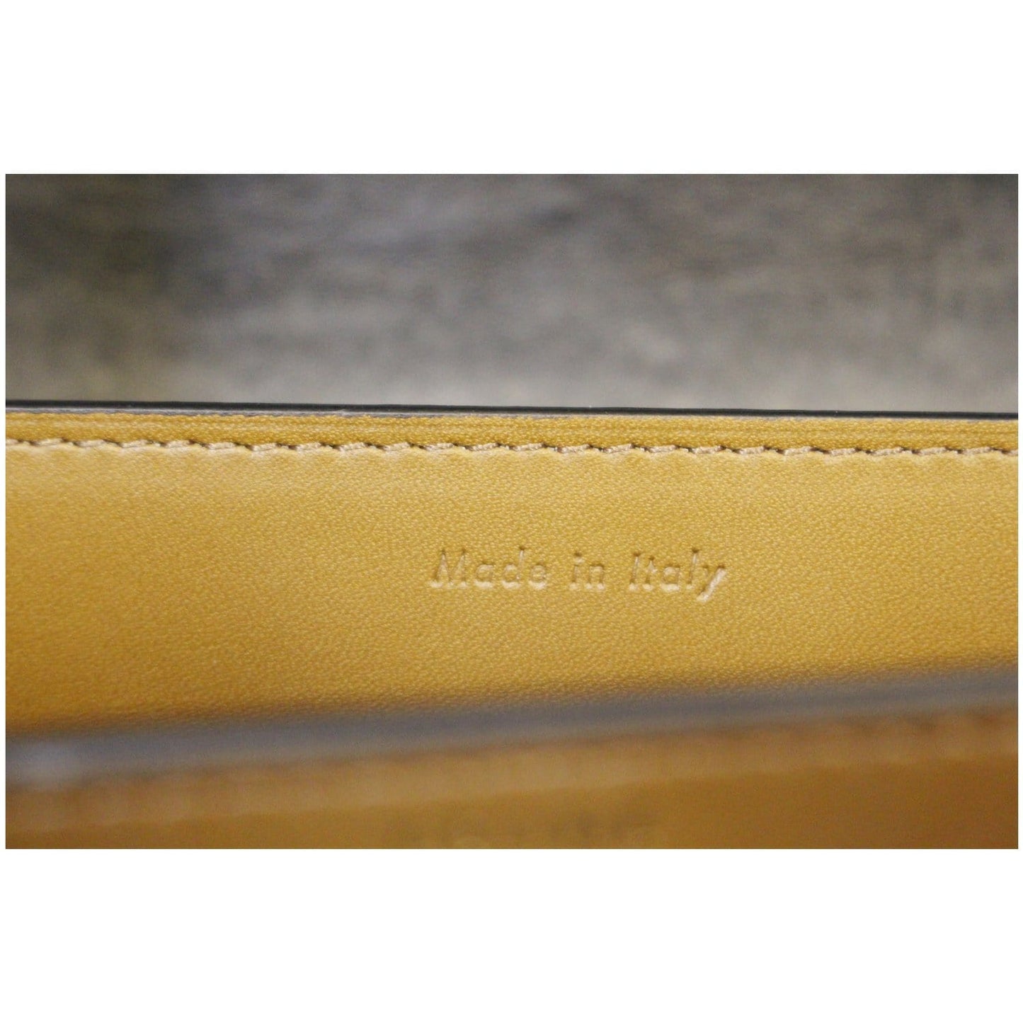 CELINE Bicolor Calfskin Leather Medium Case Shoulder Bag