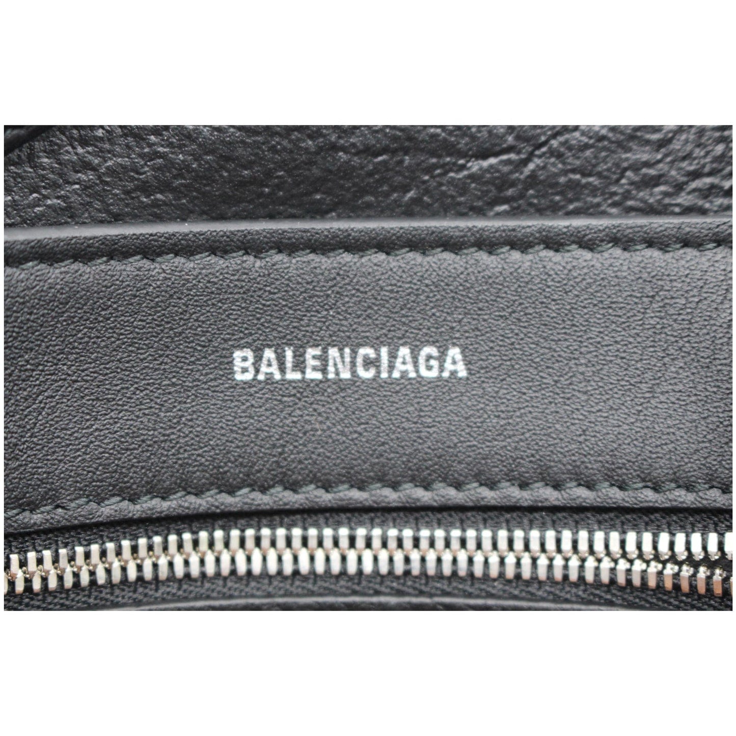 BALENCIAGA Everyday XXS Leather Tote Bag Black