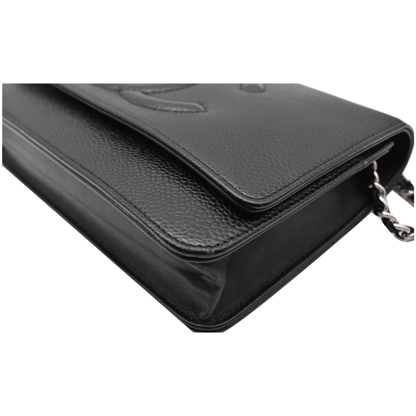 CHANEL Timeless CC WOC Caviar Leather Crossbody Bag Black