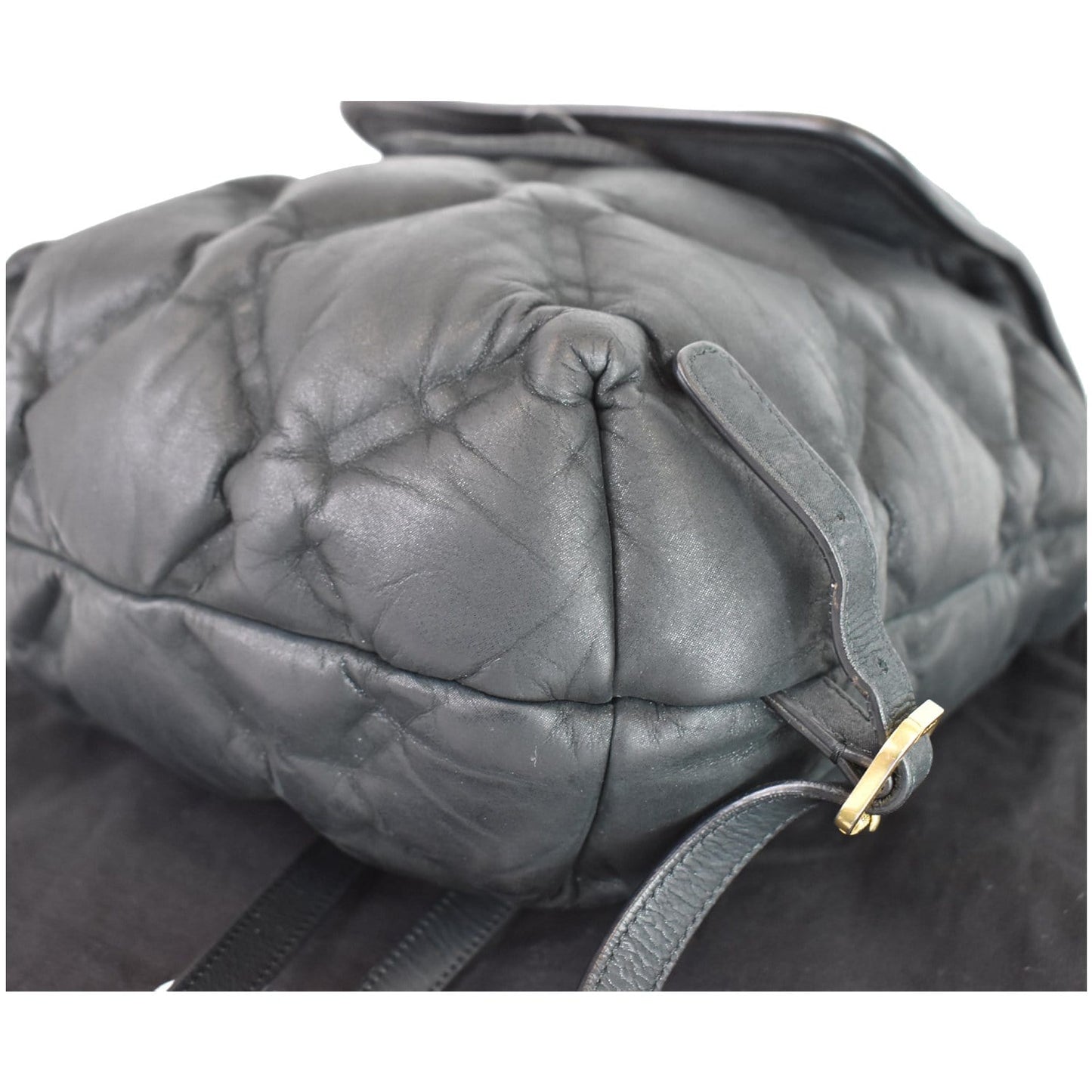CHANEL Chesterfield Quilted Calfskin Backpack Black