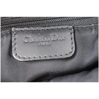 CHRISTIAN DIOR Saddle Oblique Jacquard Shoulder Bag Black - 15% OFF