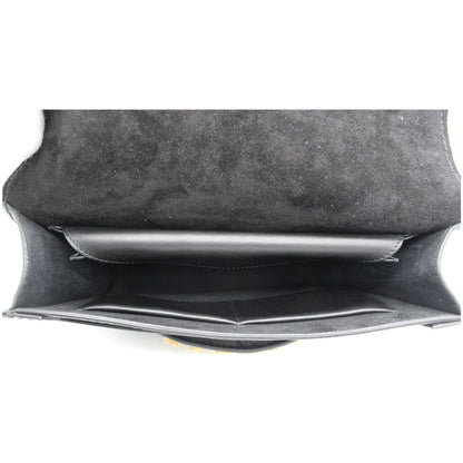 Christian Dior J'Adior Medium Calfskin Leather Flap Shoulder Bag Black - 10% OFF