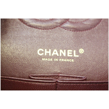 CHANEL Classic Jumbo Quilted Lambskin Leather Double Flap Shoulder Bag