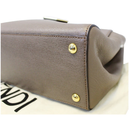 FENDI Roma Petite 2 Jours Leather Shoulder Handbag - 15% OFF