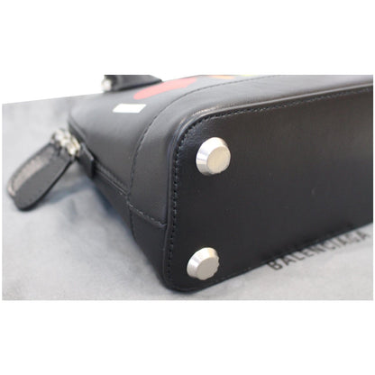 BALENCIAGA I Love Techno Ville Top Handle XXS Crossbody Bag Black - 20% OFF