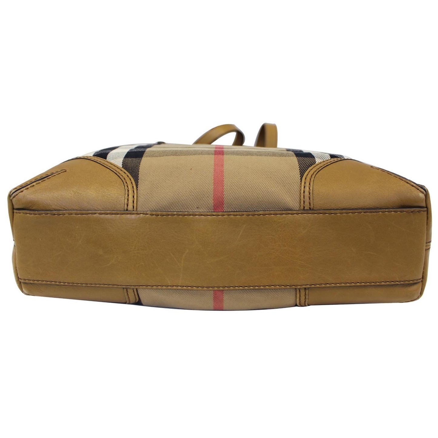 BURBERRY Vintage House Check Webbing Medium Marlow Tote Bag