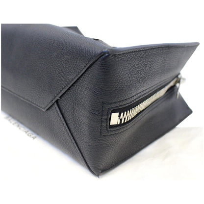 BALENCIAGA Papier A6 Calfskin Zip Around Shoulder Bag Black - 20% OFF