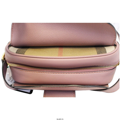 BURBERRY Medley Small Buckle Crossbody Bag Light Pink - 25% OFF