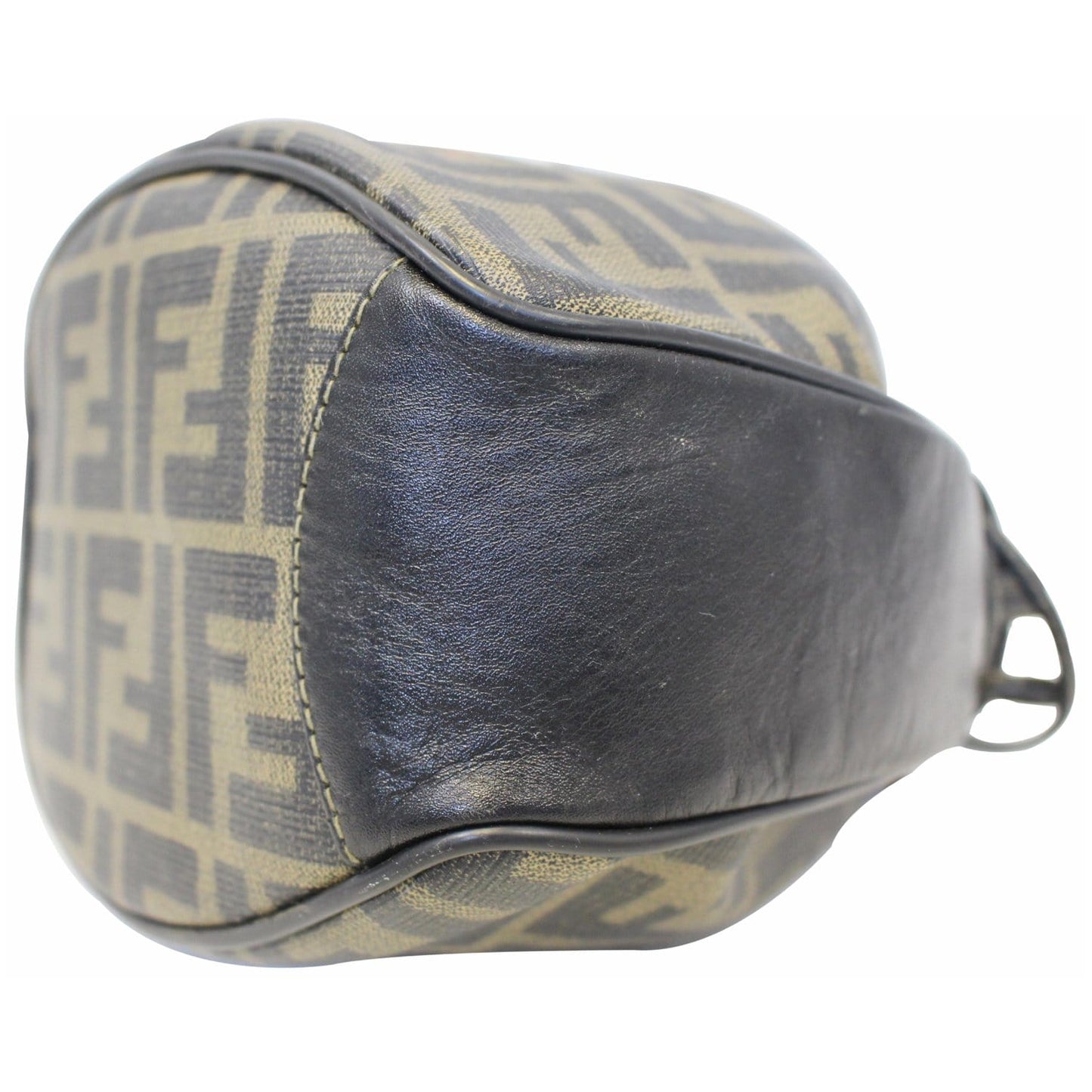 FENDI Drawstring Bucket Crossbody Bag Brown
