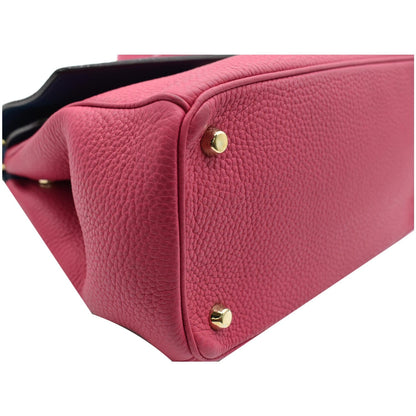 CHRISTIAN DIOR Be Dior Leather Flap Shoulder Bag Pink - 10% OFF
