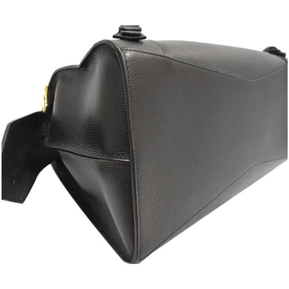 BALENCIAGA Medium Neo Classic City Leather Top Handle Bag Black