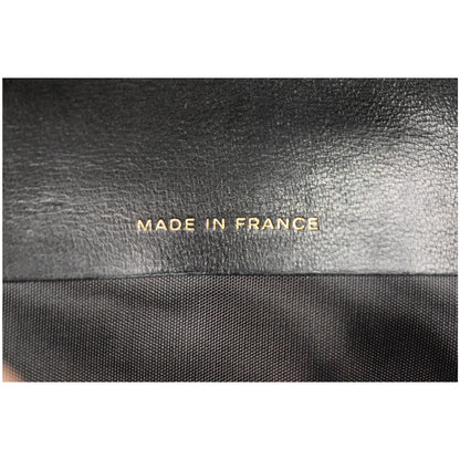 CHANEL Vintage CC Caviar Leather Bifold Wallet Black
