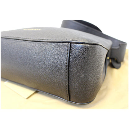 BURBERRY Helmsley House Check Grained Leather Crossbody Bag