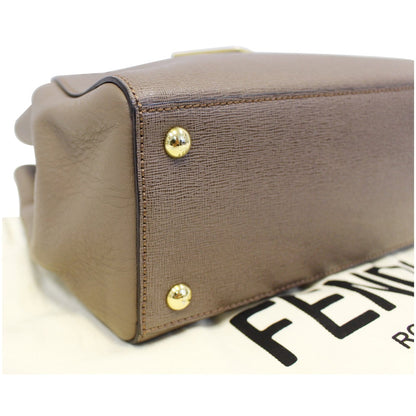 FENDI Roma Petite 2 Jours Leather Shoulder Handbag - 15% OFF