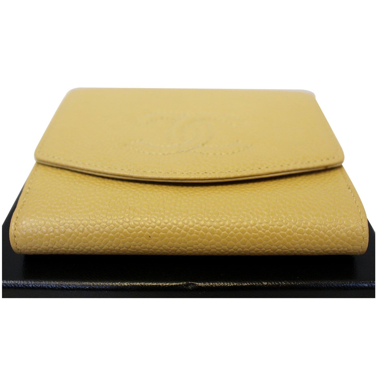 CHANEL Caviar Leather Bifold Wallet