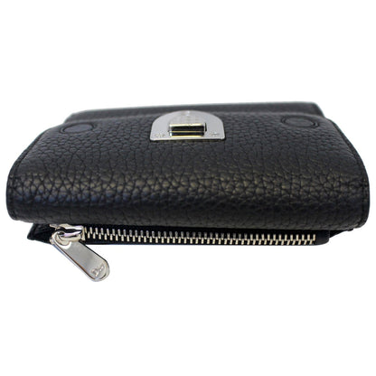 Christian Dior Noir Black Leather Wallet - Last Call