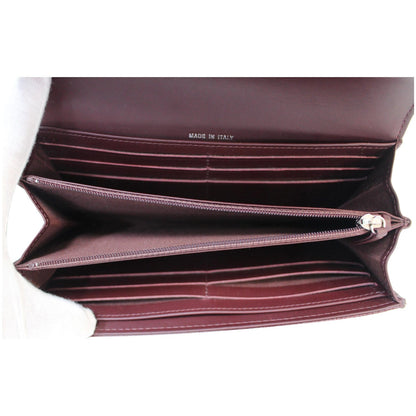 CHANEL Timeless CC Large Gusset Flap Caviar Wallet Burgundy - Last Call
