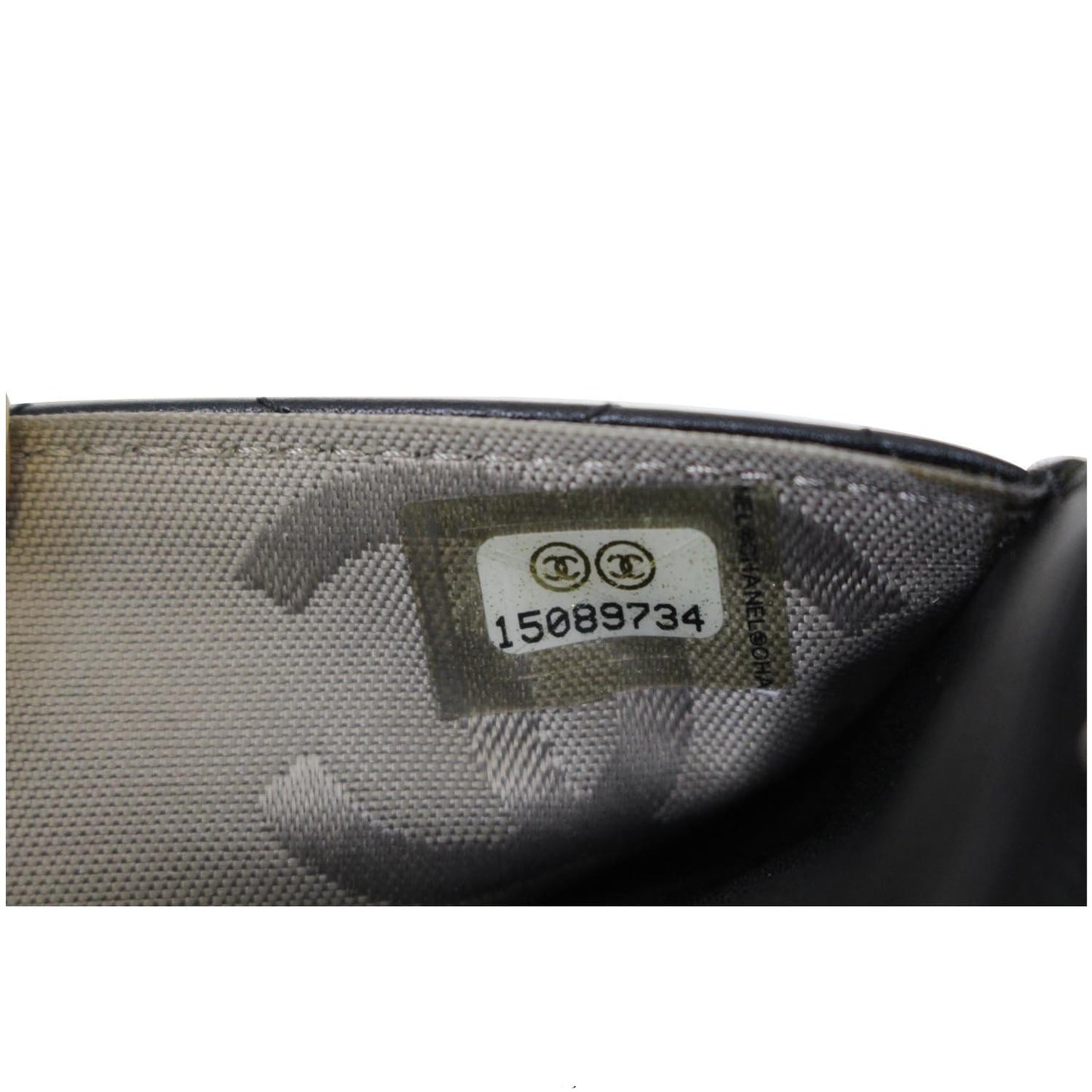 CHANEL Calfskin Quilted Cambon WOC Wallet On Chain