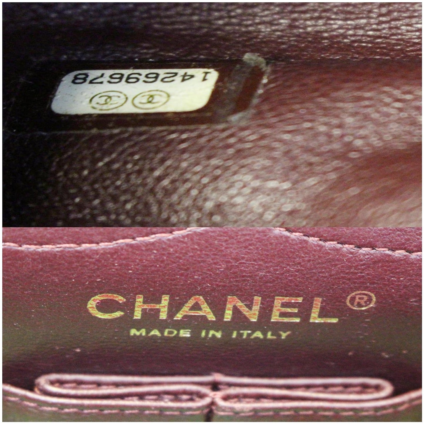 CHANEL 2.55 Reissue Calfskin Leather Flap Shoulder Bag Black