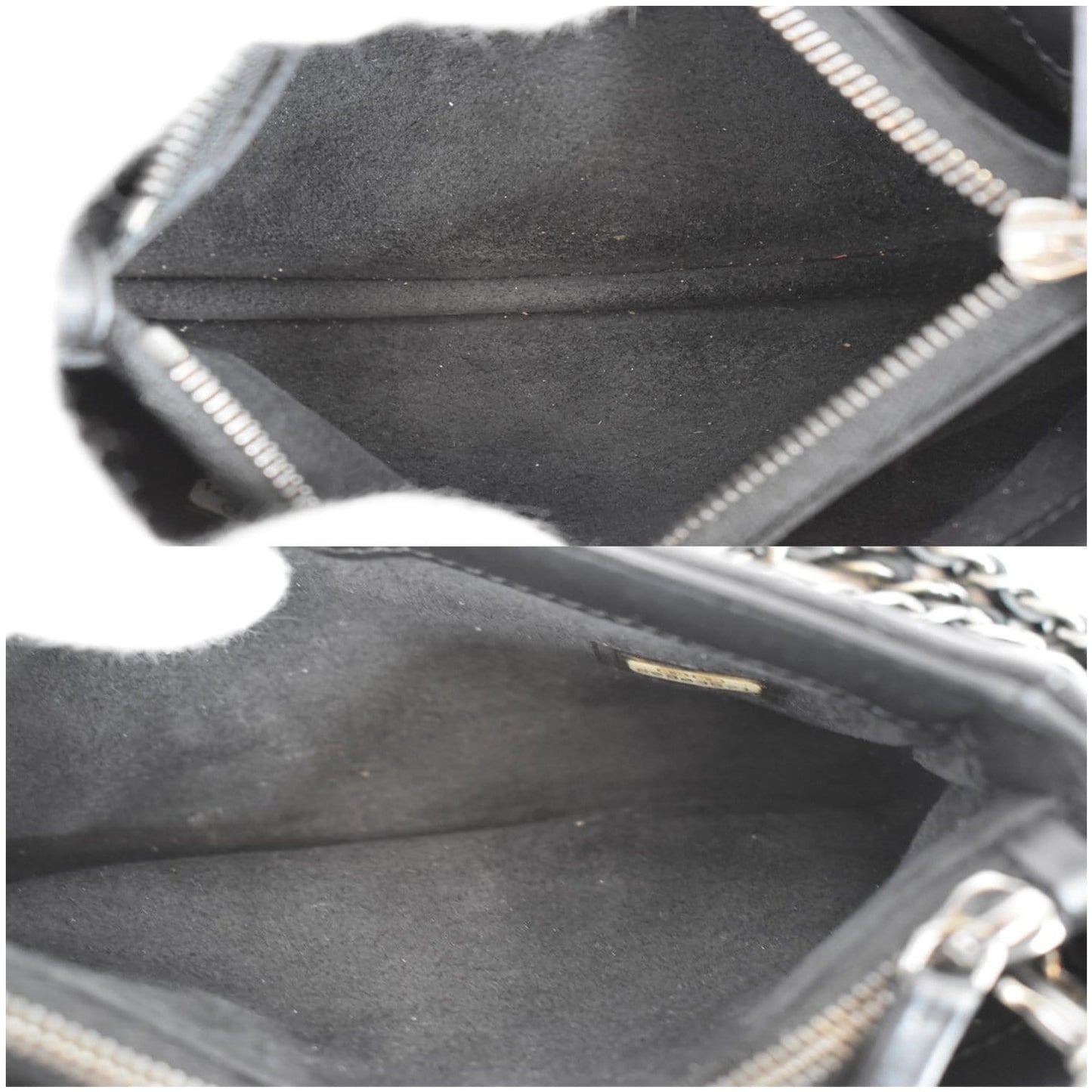 CHANEL Reissue Lucky Charm Quilted Leather Chain Crossbody Clutch Bag Black